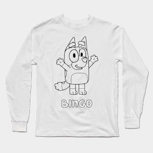 Bluey Muffin Design 9 Long Sleeve T-Shirt